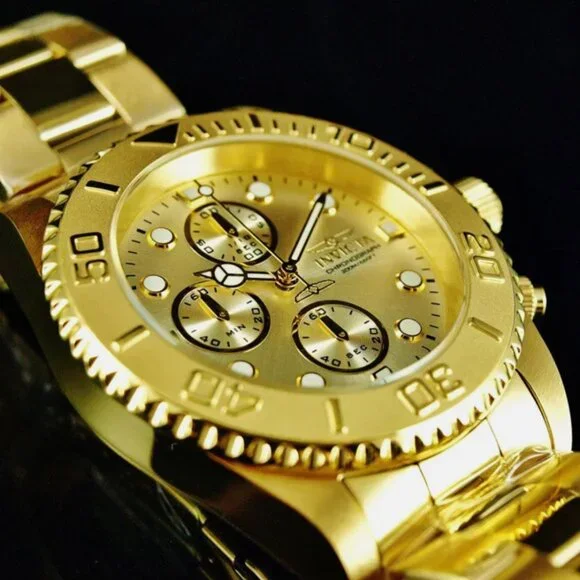 Invicta 44mm 18K Men's Pro Diver Watch! New!